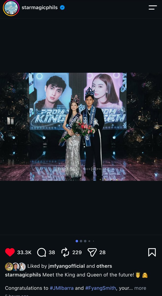 jmfyanglemon's tweet photo. grabe ang engagement🔥 dyan mapapatunayan na madami talagang nagmamahal sa kanila at madaming nag effort mag vote para maipanalo sila kaya deserve manalo💛
#PromKing
#PromQueen
#BestPromposal https://t.co/thRFjTh6KC