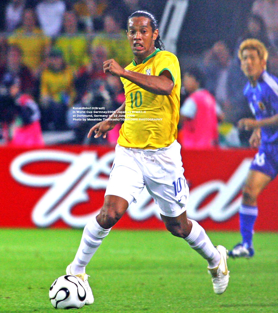 Ronaldinho10(Brazil) in World Cup Germnay2006, Japan vs Brazil1-4