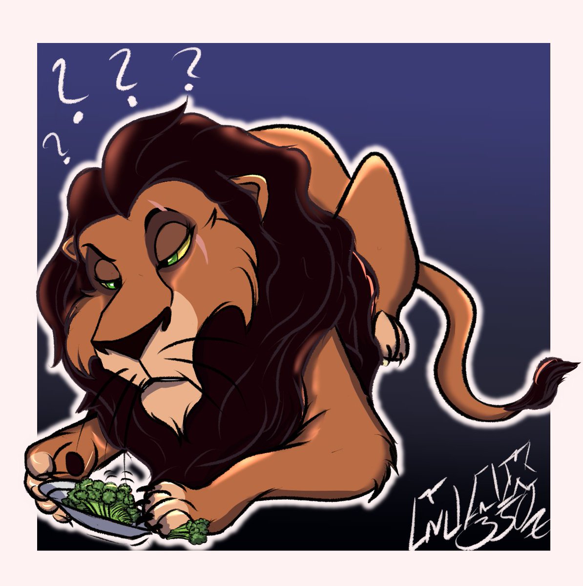 Max350z's tweet photo. You expect me to eat this?

#LionKing #Scar https://t.co/E6KITjuHsU