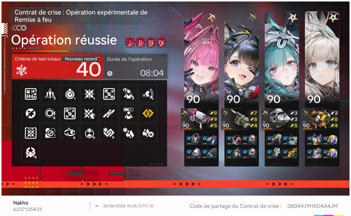 nakhottv's tweet photo. Qui a dit que Cryo ça passe pas le CC 40 ? #ArknightsEndfield‌ https://t.co/BDxsPUxtlx