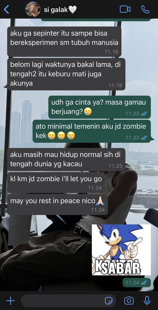 eliopaose's tweet photo. leowon two tweets au

nico dan zombie https://t.co/YfRU0BVK88