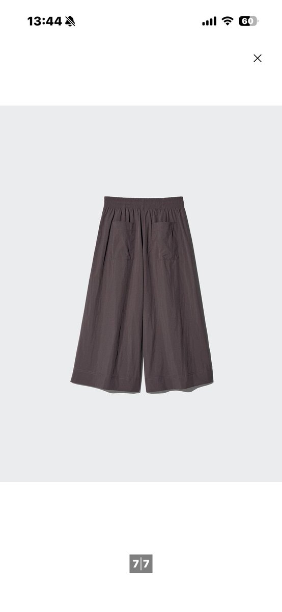 Grayrabbit312's tweet photo. UNIQLOのこれ
ナイロンキュロット大雨の日には大正解かもしれない☔️

濡れてもすぐに乾くし、デニムみたいにいつまでも冷たくない

持ってきて良かった😂 https://t.co/CbJe2N6NJK