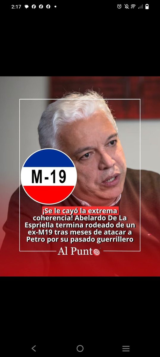 MariaVi48205947's tweet photo. @VickyDavilaH La hipocresía al máximo, que va acabar con los grupos de la guerrilla y mire con quién va  gobernar https://t.co/ZlyTqUEMYz