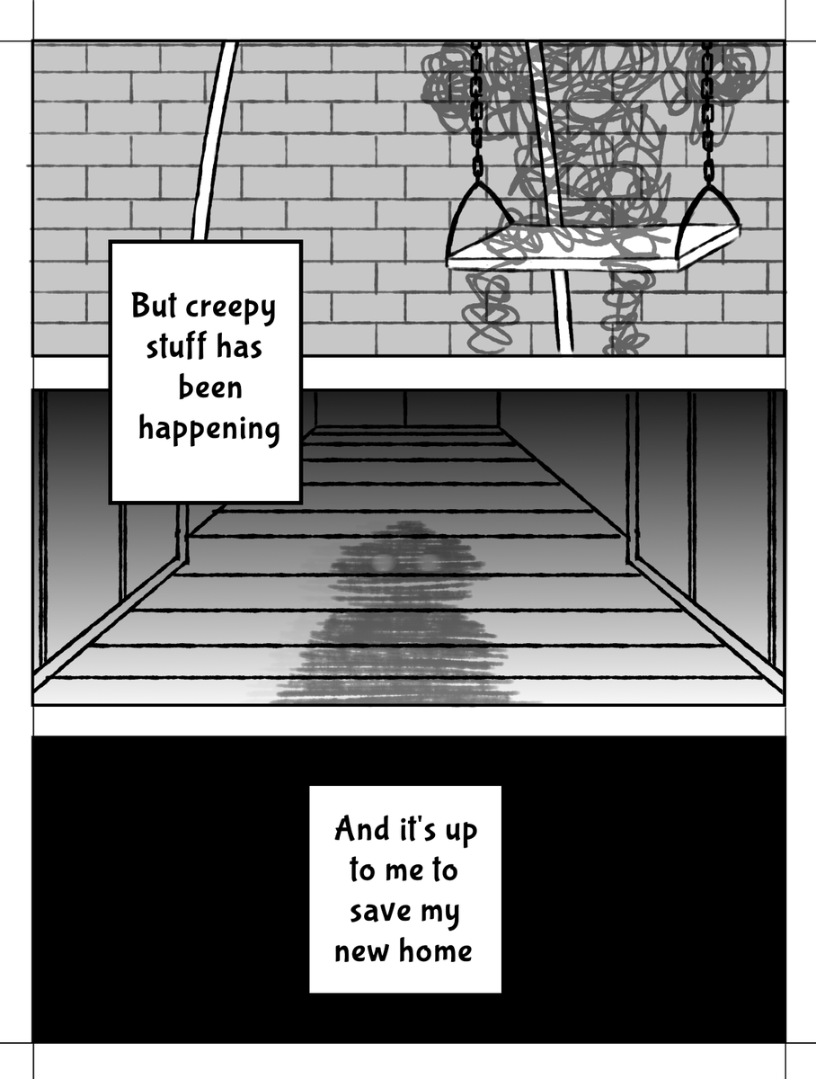 Hanamachii's tweet photo. When I was in uni I had to do a short comic for my final project and ofcourse it was when I was obsessed with #southpark at the time this was my idea of a Courage the Cowardly Dog AU with Tweek as the protagonist. (1-4) https://t.co/R4EYNuLlJ9