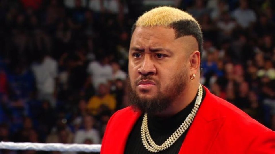 Fightful's tweet photo. Solo Sikoa says he’s different than the rest of the Bloodline because he has nothing to lose. He has no family.
Solo doing a great job with his most vulnerable promo yet. Fantastic segment between the two. https://t.co/1MRFuDeg2r