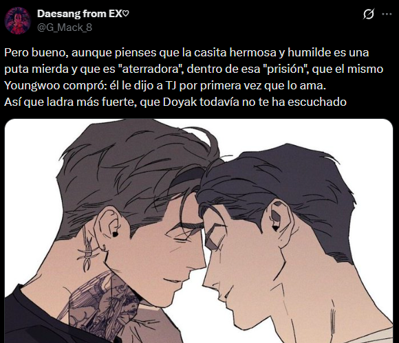yelplz's tweet photo. tu no celebraste un final donde un abusador ficticio es endgame ??? https://t.co/1a83ytG1yO
