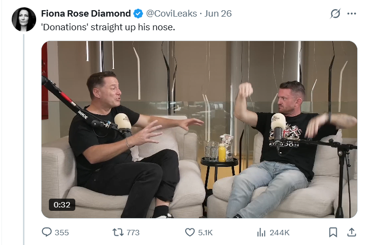 Gadget440's tweet photo. It's also notable that instead of unblocking me, the person who originally posted the compilation to address this, Tommy went to a woman who shared it to call her a "dumb bitch."

"Protecter of women."

Coward. https://t.co/MsJ0ntGJGl