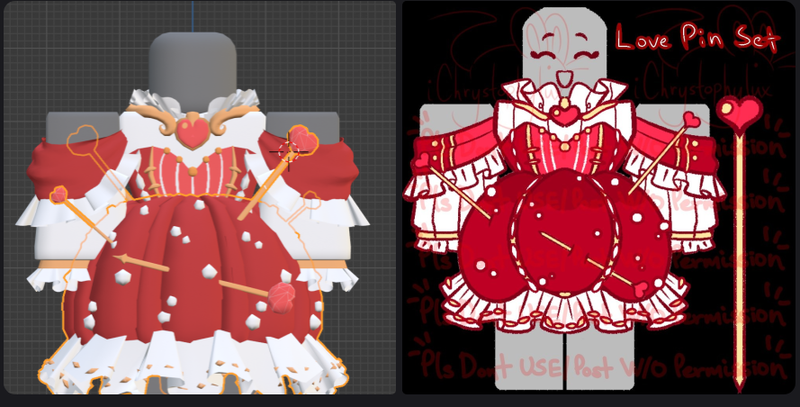 iLuxoChrysto's tweet photo. We're almost there chat, I swear. 

#roblox #robloxUGC #UGCConcept #conceptart #robloxart #UGC 

The model was done by the skilled and wonderful @m1rg3e https://t.co/SOegpiBIeS