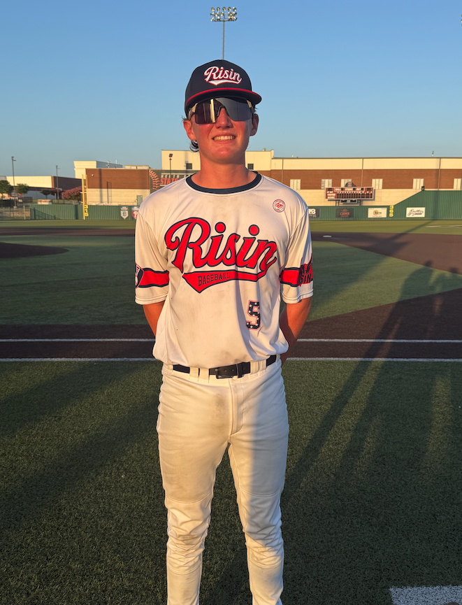 FiveToolTexas's tweet photo. F: @RisinBaseball LowMiller 7, Canes Southwest 2028 6
PoG: @HaydenFro2028 1-2, RBI, BB https://t.co/fTKFYkpiBx