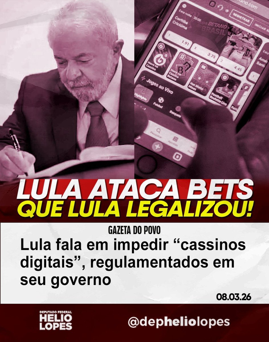 tho26646's tweet photo. @jornalnota Mortadela é burro mesmo, parecem crianças retardadas. 
Foi o próprio molusco semianalfabeto que sancionou a lei das bets. 
Ele poderia muito bem vetar a lei, mas ele preferiu não vetar, lógico, vcs acham que o desgoverno dele deixaria de ganhar bilhões em impostos dessas bets? https://t.co/5vGOo5I2md