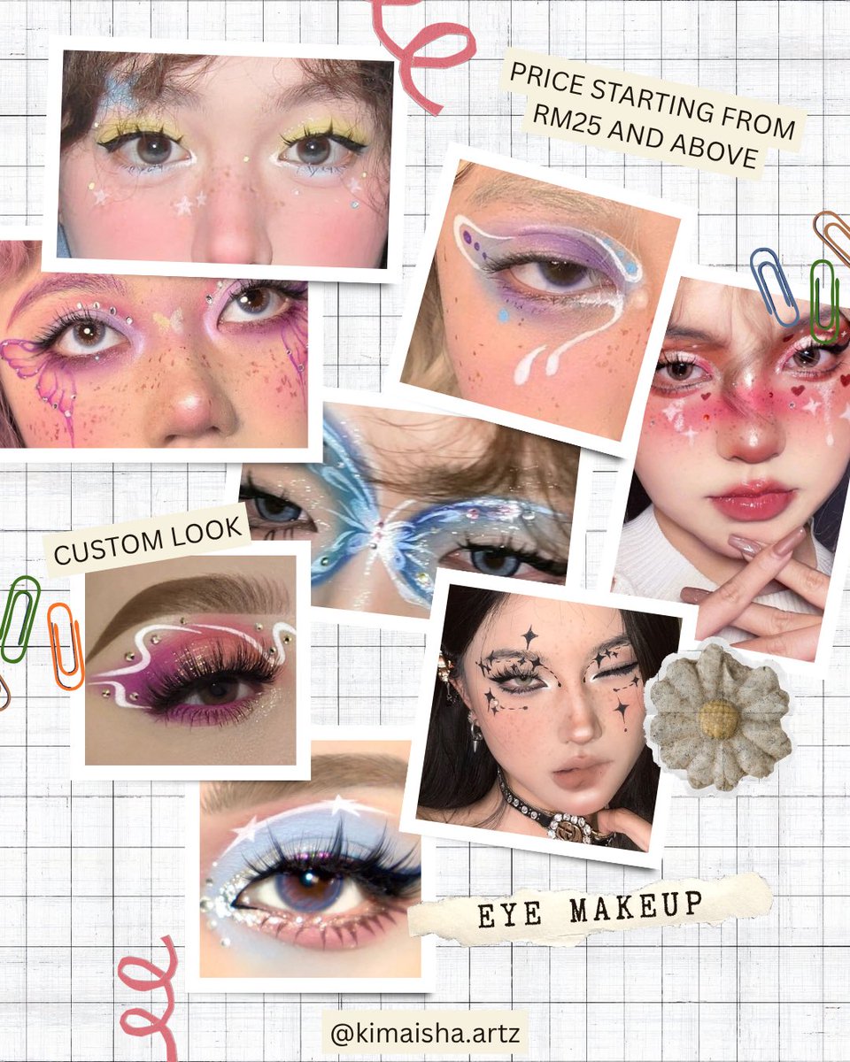 itzmeaisha_'s tweet photo. CONCERT MAKEUP SERVICES : JANNABI in MALAYSIA

Price starting from RM25 and above

Our services:
🍓Eye Makeup
🍓Full Face Makeup

DM US TO BOOK YOUR SLOT
Kindly read our T&amp;C Before making any appointment 

#JANNABIinKL #SweatAndStardust #SweatAndStardustinKL https://t.co/jSK0RqeqAO