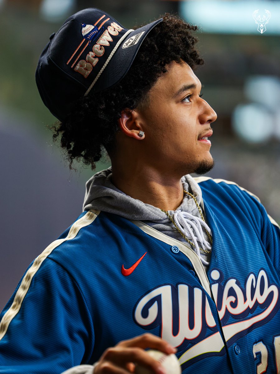 Bucks's tweet photo. Brew Crew Brayden. https://t.co/wUIPaglPS8