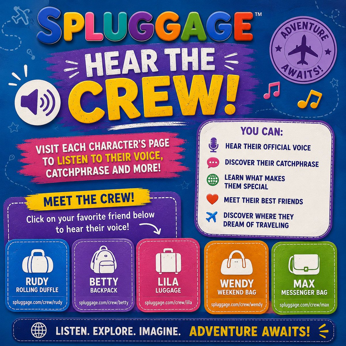 SPLUGGAGE™ | Adventure Awaits tweet media