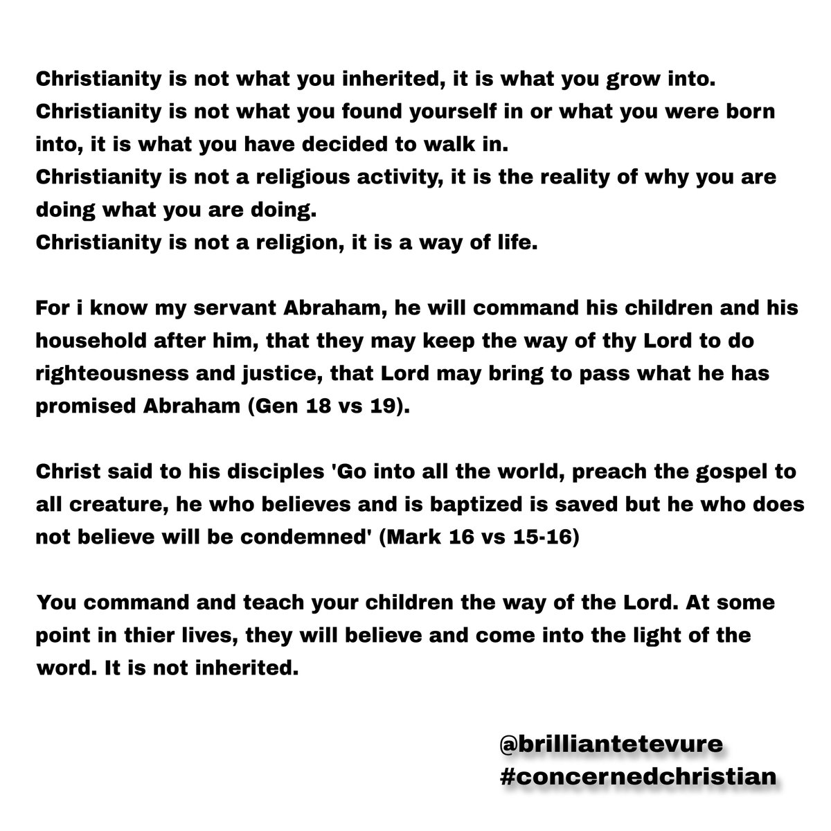 OBrillianteee's tweet photo. Exerpts from being a concerned christian- Day 2 https://t.co/XGab9zLcvt