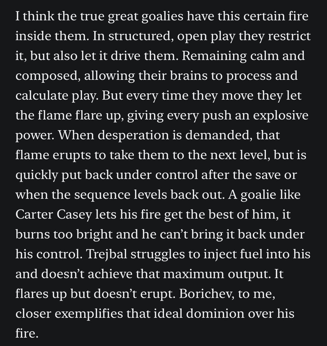LeeGoaltending's tweet photo. Here’s a preview of my discussion on the showdown for the #1 spot between Loko Yaroslavl’s Dmitri Borichev and Youngstown Phantom’s Tobias Trejbal. https://t.co/GBERGPG0vQ