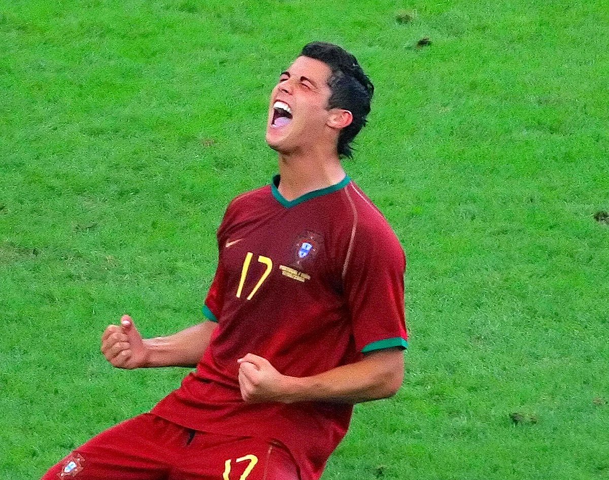 CristianoXtra_'s tweet photo. We weren't benched in our first World Cup. https://t.co/fEbs7v7LRg