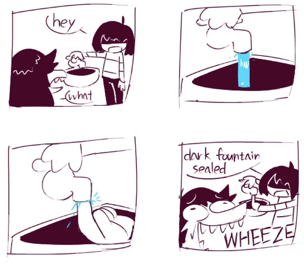 87_G0D's tweet photo. That one joke in chapter 5
#deltarune #deltarunechapter5 https://t.co/LTM24GfeUU