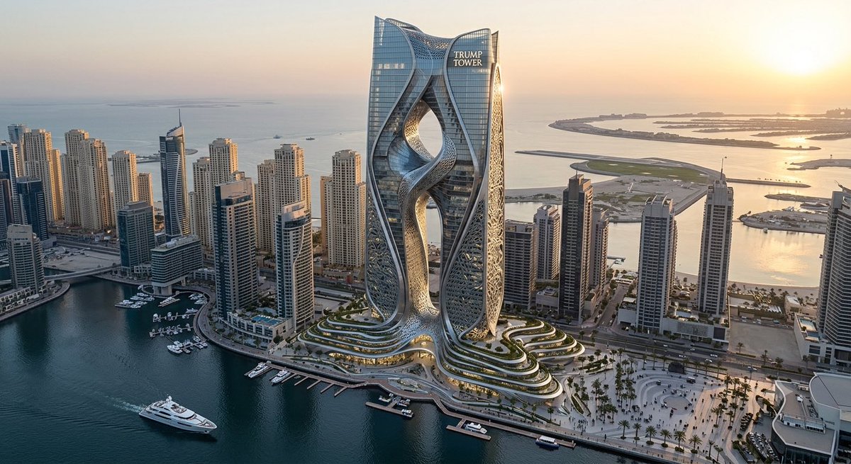 imYUsrr's tweet photo. @first_1ine @Jeddah_Project Trump tower with zaha hadid edition, dubai https://t.co/sVGmjGkqyB
