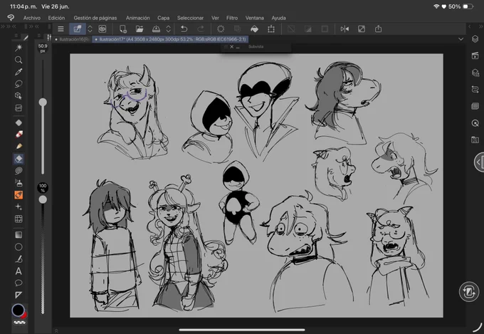 Deltarune Doodles 