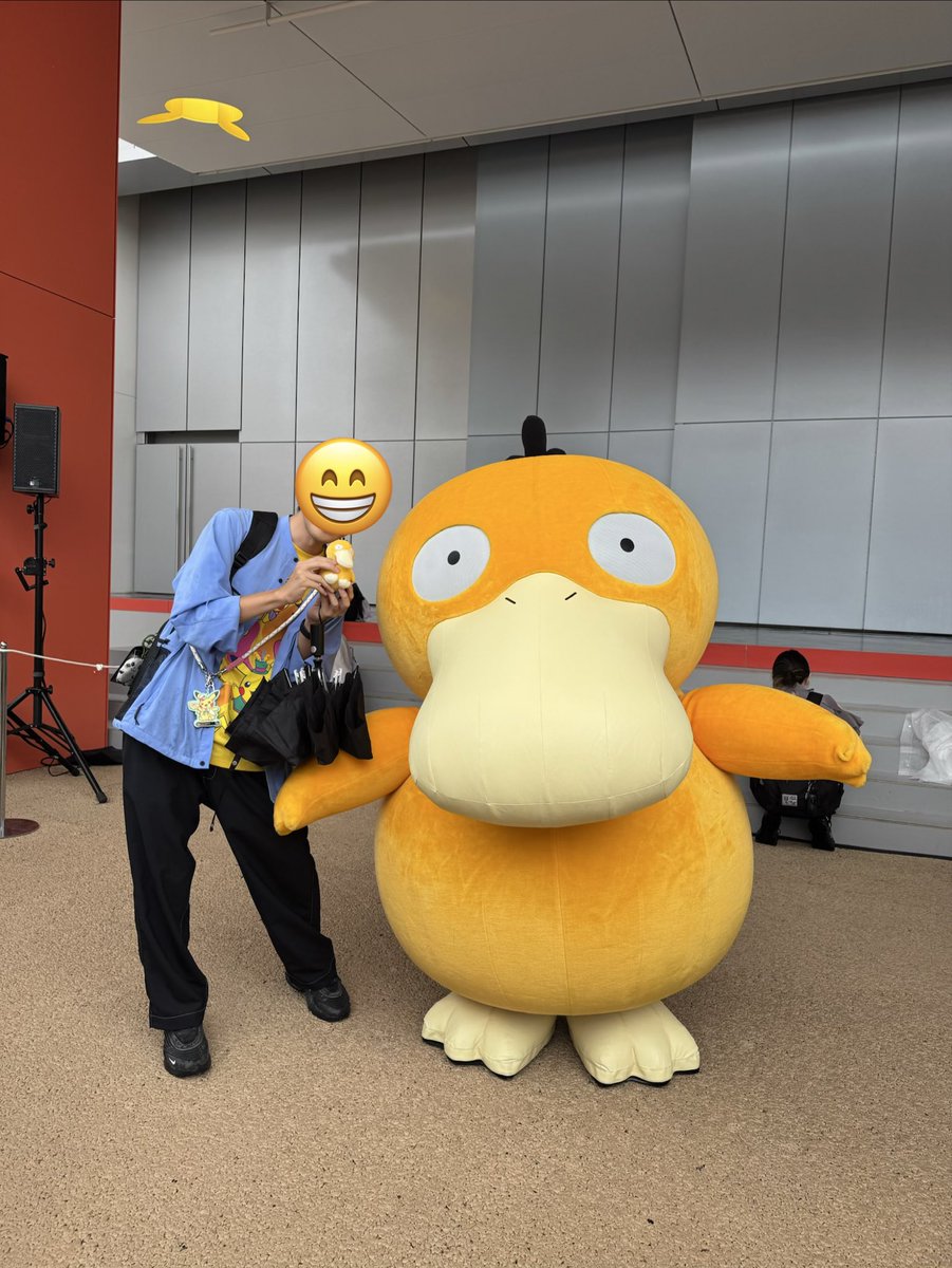 FkbrY's tweet photo. 台風ポケパーク今のとこ耐えてます
前回会えなかった推しに会えた😭 https://t.co/PQeemaFKLF