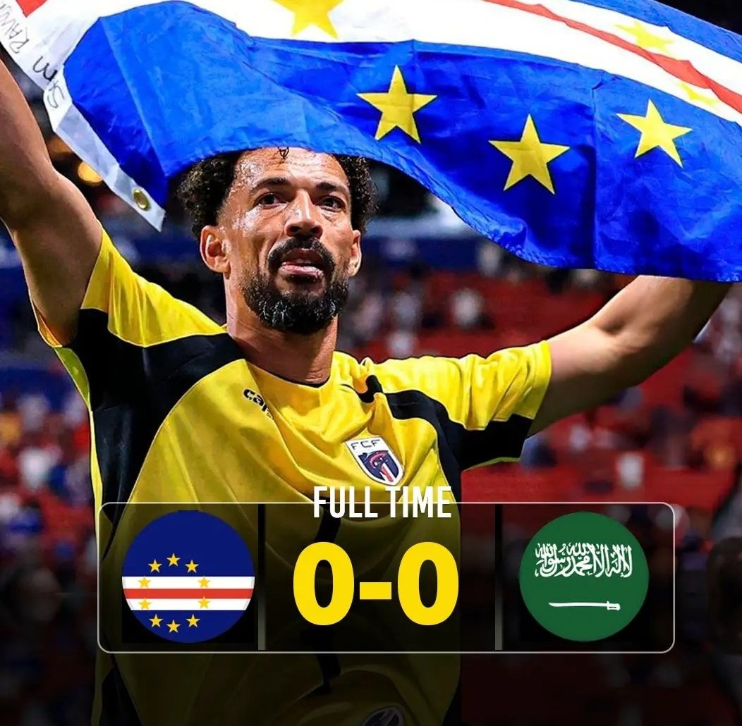 CemGulsen_'s tweet photo. Well done Cape Verde what an amazing story what a achievement. Well deserved. Finished 2nd and they qualify to the knockout stages. Wow https://t.co/IpOQgHIyYU