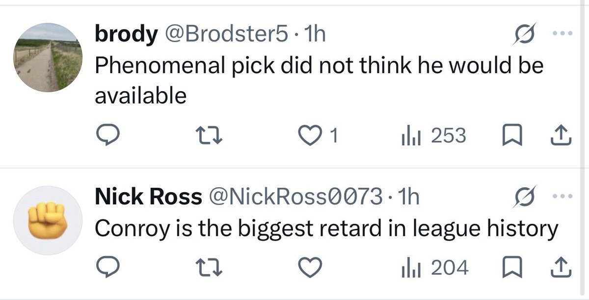 aeldani10's tweet photo. @MatchsticksCGY But look at the different takes here. Our fanbase is funny to say the least lol https://t.co/FiF5KJJLzg
