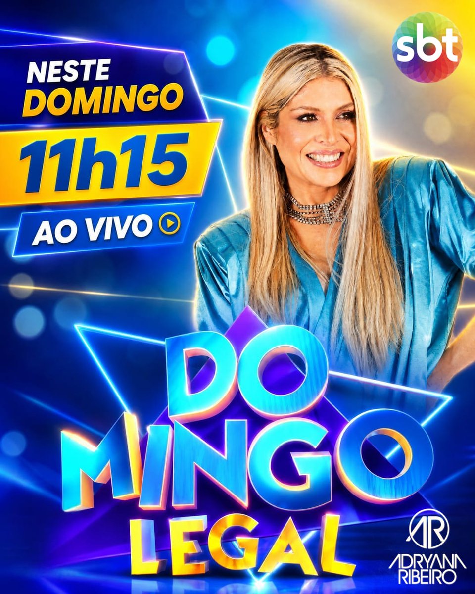 AdryanaRibeiro's tweet photo. #BoaNoitemMezamox! Neste domingo a partir das 11h15 to no @Domingo_Legal com @celsoportiolli no sensacional #PassaOuRepassa 😘 https://t.co/d4RgsHlSct