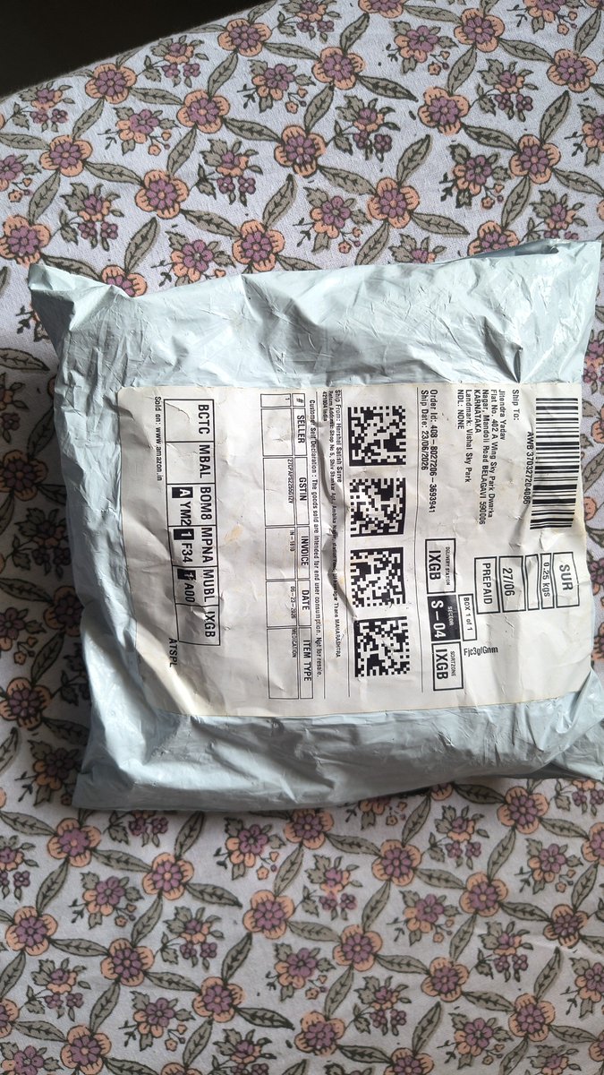 JKYADAV1981's tweet photo. @amazonIN I received a demaged parcel in which medicine bottles were broken. Need to return or replace. I initiated and seems approved but didn't get any confirmation. Please do the needful. DM also done. @Flipkart @AmazonHelp https://t.co/FQEBBgWc1s