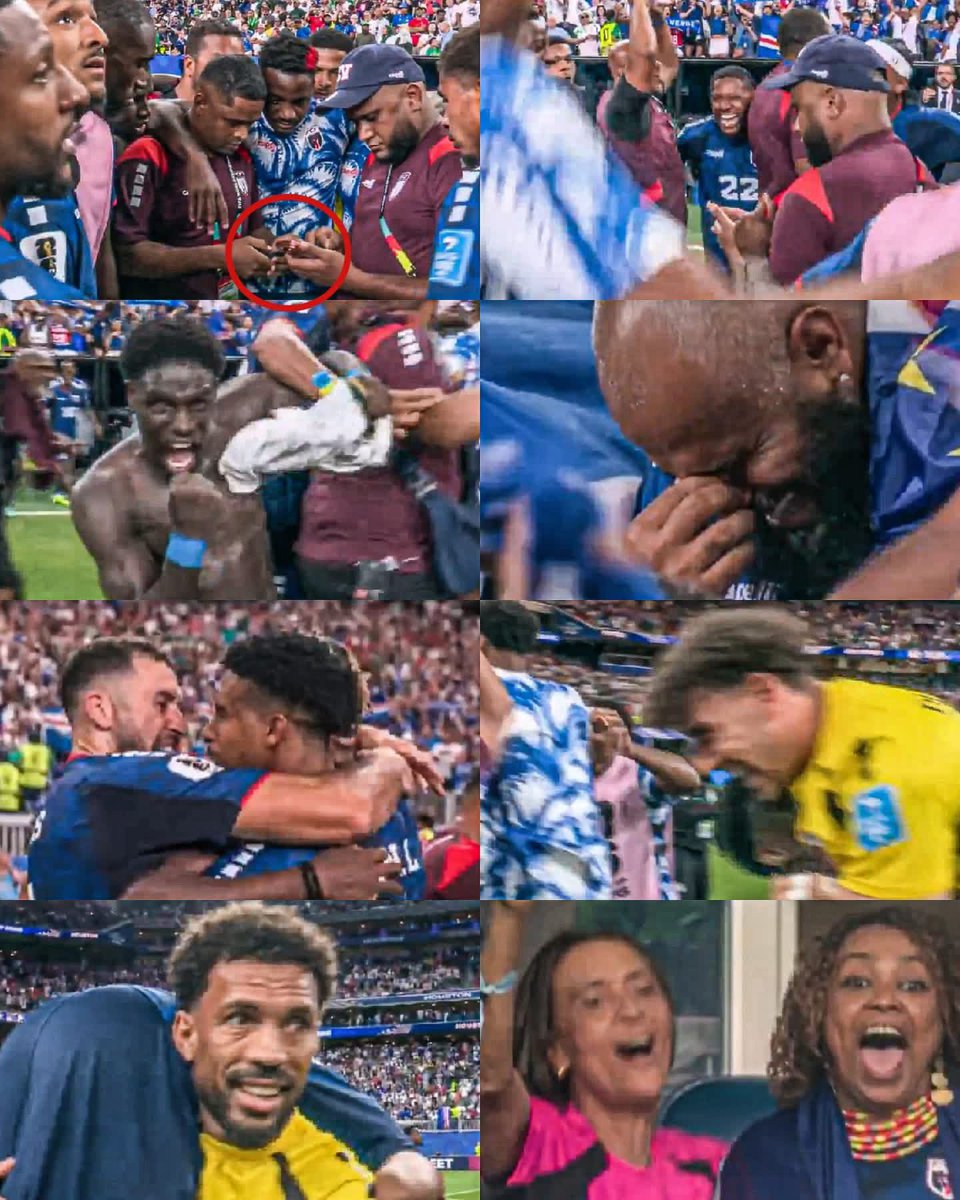 MotivacionesF's tweet photo. ¡LOCURA TOTAL MUNDIALISTA!

Mientras la Selección de Cabo Verde empataba con Arabia para colocarse como segundo lugar del grupo. Necesitaba que Uruguay perdiera ante España.

Entonces todos los jugadores de Cabo Verde se pusieron a ver los últimos minutos del partido de Uruguay. Tras el silbatazo final de la derrota de Uruguay.

Se desató la locura en el estadio, Cabo Verde acaba de clasificar a la siguiente ronda de la Copa del Mundo por primera vez en toda su historia.

La historia más hermosa de la Copa del Mundo, un país de 500,000 habitantes acaban de hacer la hazaña más grande de toda la historia. Cabo Verde está en los dieciséisavos de la Copa del Mundo.

Las lágrimas de los jugadores, los aficionados que hicieron el viaje hasta Estados Unidos, el eterno Vozinha y su madre en la tribuna. Es sin duda la postal de toda la Copa del Mundo. Y todavía hay quienes dicen que es un simple deporte. Jamás lo van a entender. 

SIMPLEMENTE LA COPA DEL MUNDO, NO LO ENTENDERÍAS.