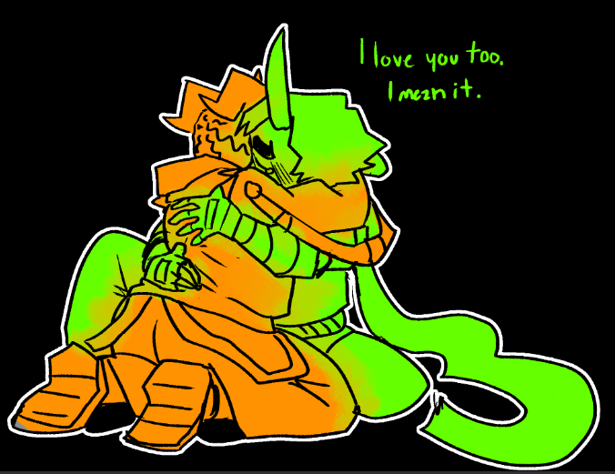 Shurikenkenken's tweet photo. Of course I mean it... With all my heart I do. https://t.co/dGsRSB34YK