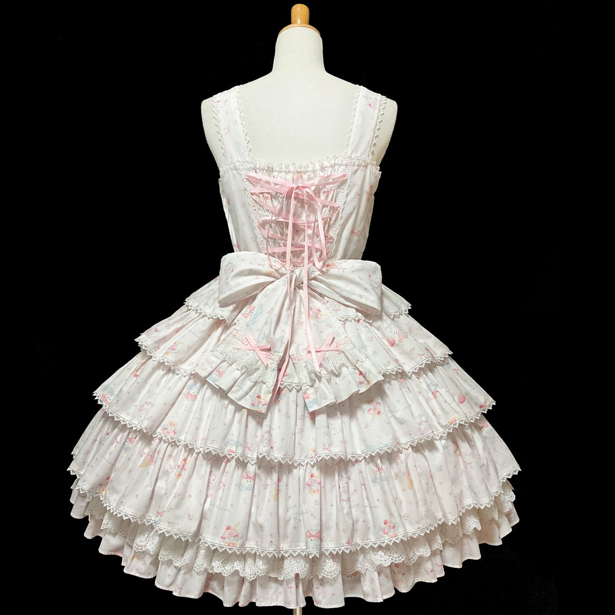 発売開始しました。】】 うさぎちゃんとアイスクリームちゃんのJSK お