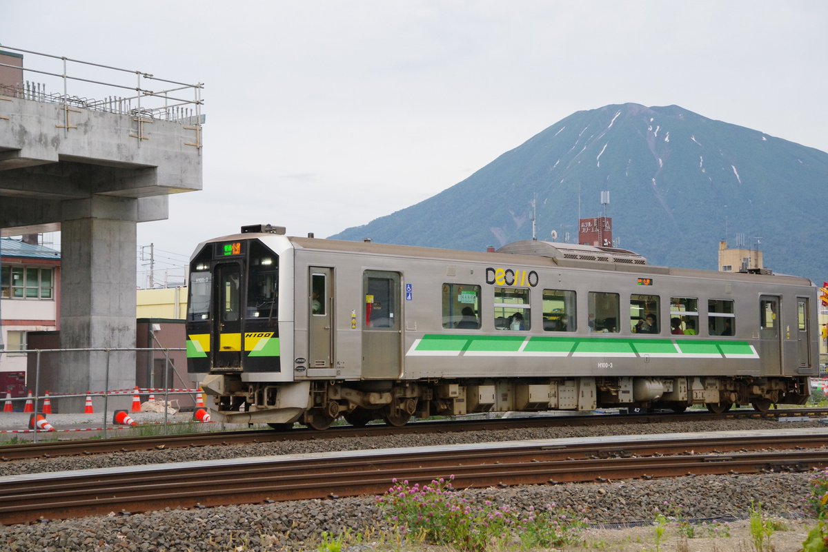 🇯🇵2026/06/21 (48)倶知安町 くとさんパーク 羊蹄山をバックに北海道