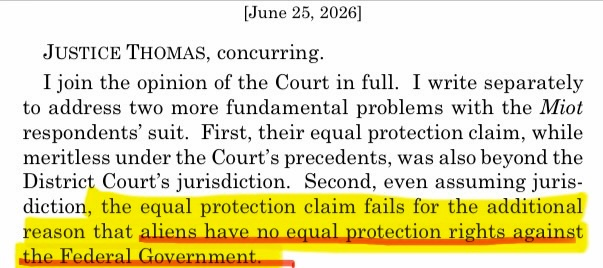 m_mceasy's tweet photo. @chriswithans I think Thomas' recent opinion telegraphs his position on this. https://t.co/tXvuo0meIg
