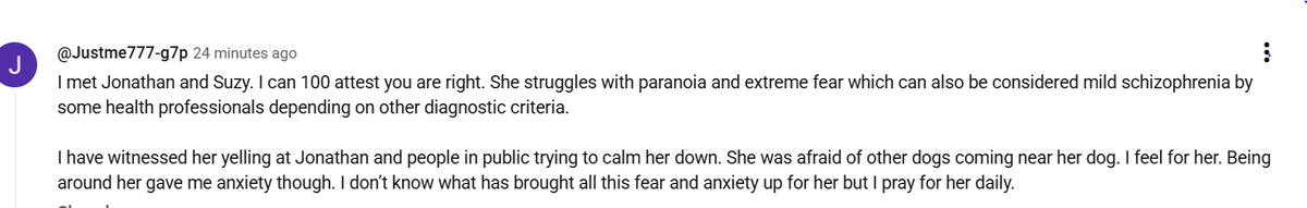 forjoniL's tweet photo. This is an interesting comment from someone who met Jonathan & Suzy Lamb in person. Not just blogger interviews on you tube but up front and personal. She witnessed S's paranoia & extreme fearfulness, first hand.
Suzy's mental state is the key. Her paranoia explains everything. I believe Joni understood this and also witnessed it first hand. I believe Jonathan also knows.
In short interviews her mental instability is not obvious, but only to a few. Marcus Rogers picked up on it. Go back and watch. It's there.

Jonathan needs to come clean and put an end to this nightmare his wife created. It has gone too far. Marcus & Joni were victims of his wife's accusations. Imagine what Suzy did making an accusation that had no answer. An accusation that would utterly destroy a man forever and tear their family apart. How can they possibly turn in a man going only by Suzy's hunch. By her fearfulness and paranoia. They would've just turned him in on hear say. What would the police say? They'd say they're all nuts to bring in a man who kissed their daughter on the mouth!

Look what they put Marcus & Joni and the whole family through. The couple who gave their whole lives in ministry were overly stressed and died. Even now, J&S haven't stopped but are putting his sister through the same torment as well.

Someone needs to speak up. Jonathan is using his wife's anxiety to get his obsession. Marcus & Joni didn't deserve this. They embraced Suzy and her family and gave them love and a place in their family.
Friends, don't just ignore what you're hearing. This is the truth and explains everything. It makes much more sense than Suzy's story. 

Joni would never protect Josh if she thought he did something like that. That just wasn't who she was. She loved her grandchildren, J&S & all of her children. Stop spreading lies and gossip. This destructive behavior has to end. Stop tormenting a family and God fearing ministry. 
And pray for Suzy that she gets the help she needs and that Jonathan steps up and does the right thing.