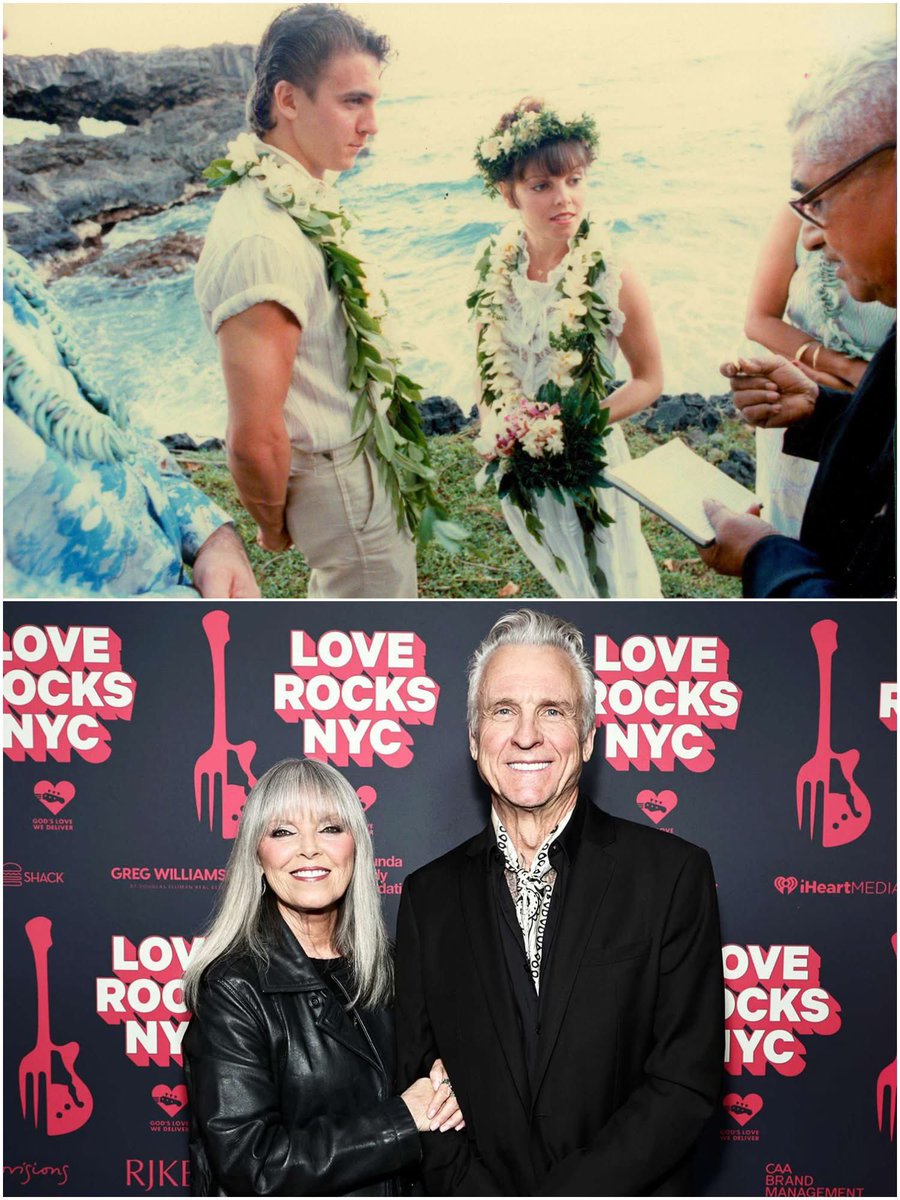 freakoutsideofx's tweet photo. Pat Benatar married her guitarist Neil Giraldo in 1982 in Maui. 43years later, and they’re still together and looking better than ever! ❤️ https://t.co/xOwDJgikMf