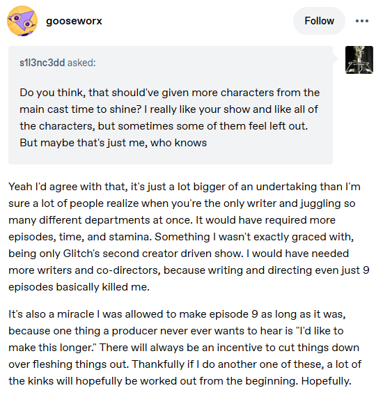 RealDavisRanger's tweet photo. @Andrew__123_ @Snt_Mikael @TheCartoonBase 3. Gooseworx also seemed not to have a big enough staff, so she were overwhelmed https://t.co/eGd9Oj8RRl