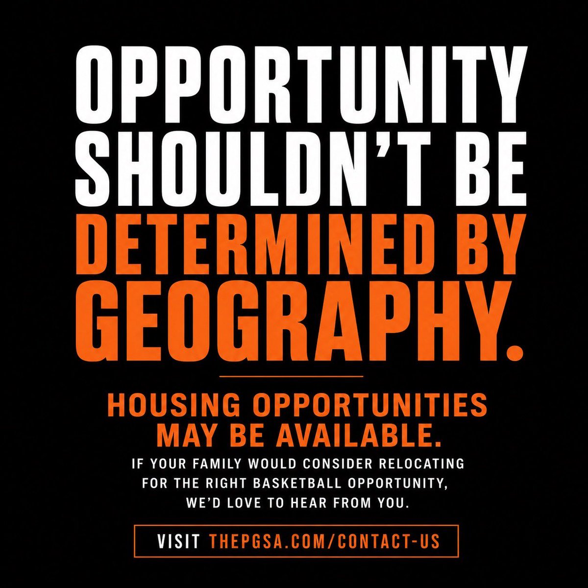 The_PGSA's tweet photo. Your future shouldn’t be determined by your ZIP code. Contact us regarding relocation opportunities to any of our nine cities. 

https://t.co/AxI5isTSMv

#postgradbasketball https://t.co/Z46JEuBcjP