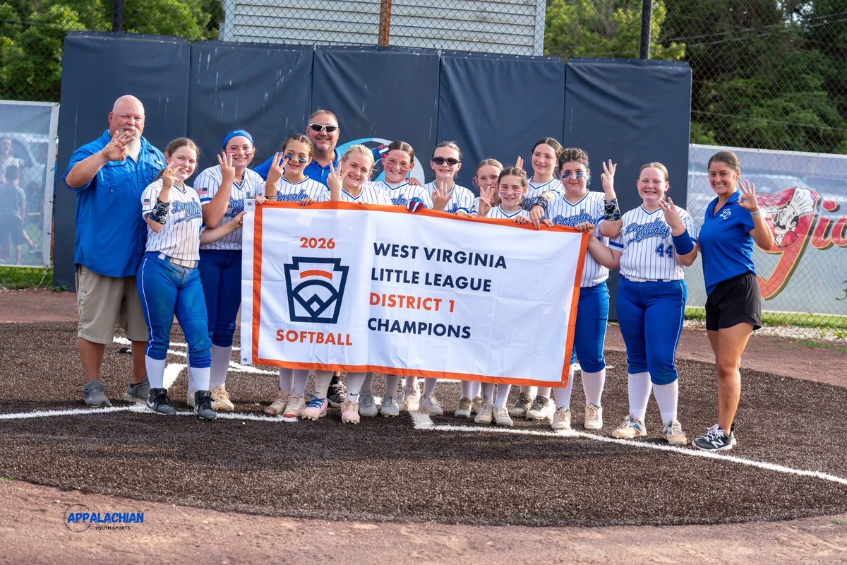 MadiMills32's tweet photo. WV District 1 Champions! Heading to the state tournament next week!💙💪🏼🏆 #LincolnCounty

@bandits2032 @LittlLeague @LalondeSoftball @ExtraInningSB @TopPreps @ExtraInningSB @SoftballDown @d1fastpitch1 @CoastRecruitsSB https://t.co/uaO9hGJCMx