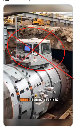 AtomCrisp's tweet photo. @Rainmaker1973 There's no cab on the top of a TBM.    
A.I.  schlock. https://t.co/ie2VZyxrrB