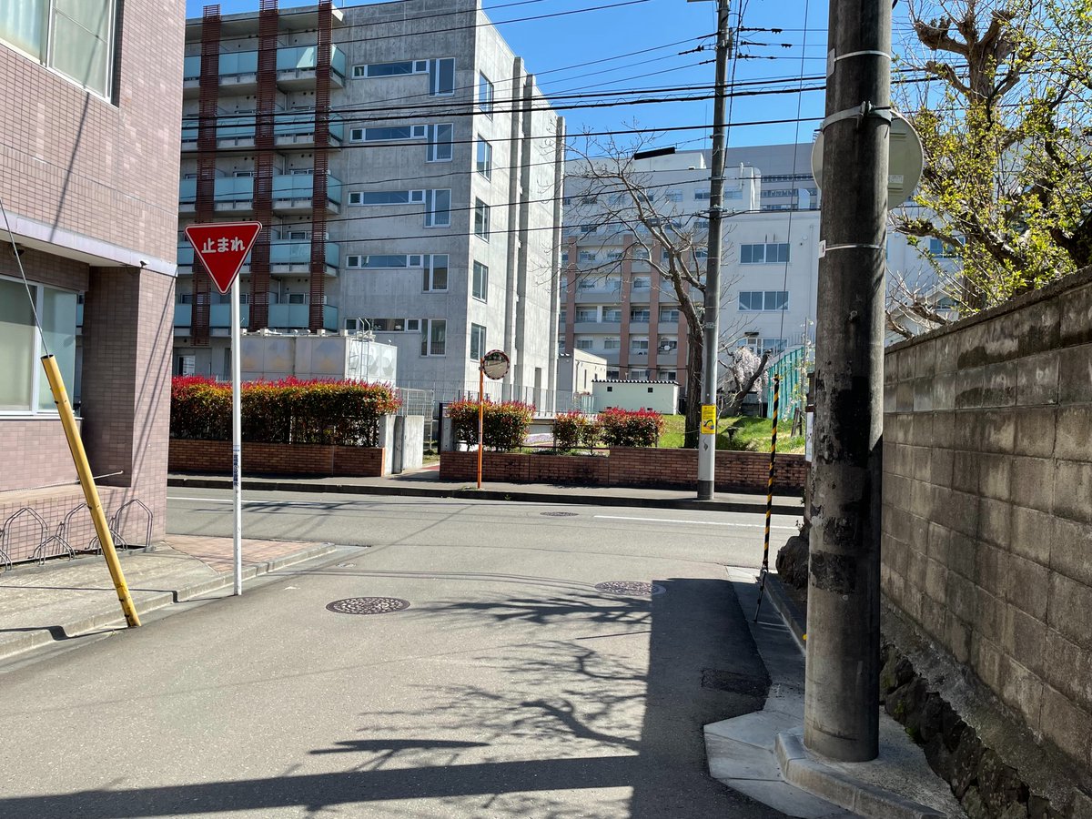 nantoru's tweet photo. 震災以降は高い塀を見ることが少なくなったからなんか新鮮な感じがします https://t.co/lkHsjaFjRA