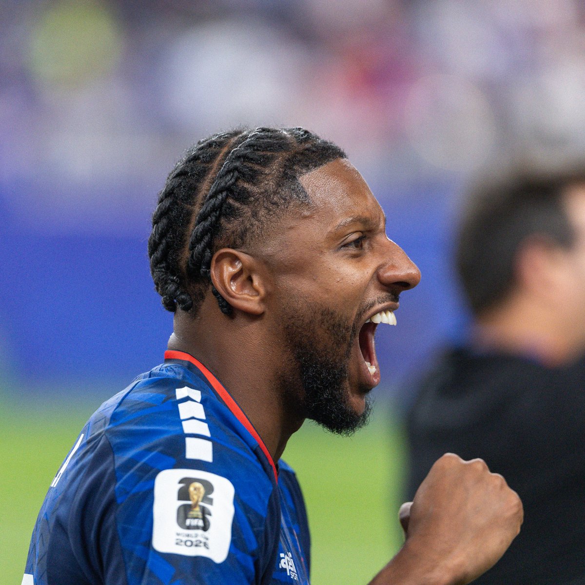 MLS's tweet photo. This is what dreams are made of. 🇨🇻🦈

Cape Verde is the smallest nation to ever qualify for the knockout rounds of the World Cup. https://t.co/DUchYbZmsK