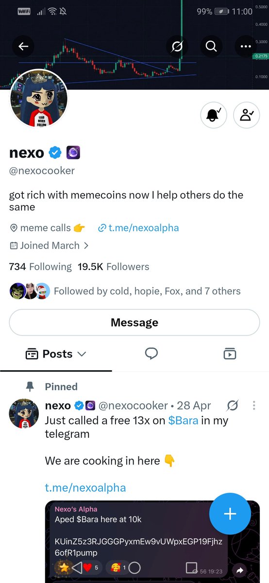 PickMeEasy3's tweet photo. @coldtrz @nexocooker 𝐒𝐨𝐥𝐚𝐧𝐚:
BWpXyPrkjGsT3HUCKS2gK2ngxDd3FQC8htHoGJB9yGz9

𝐅𝐢𝐥𝐥 𝐦𝐲 𝐰𝐚𝐥𝐥𝐞𝐭, 𝐒𝐢𝐫. 🤑
Thank you! https://t.co/0v8QK2hdeX