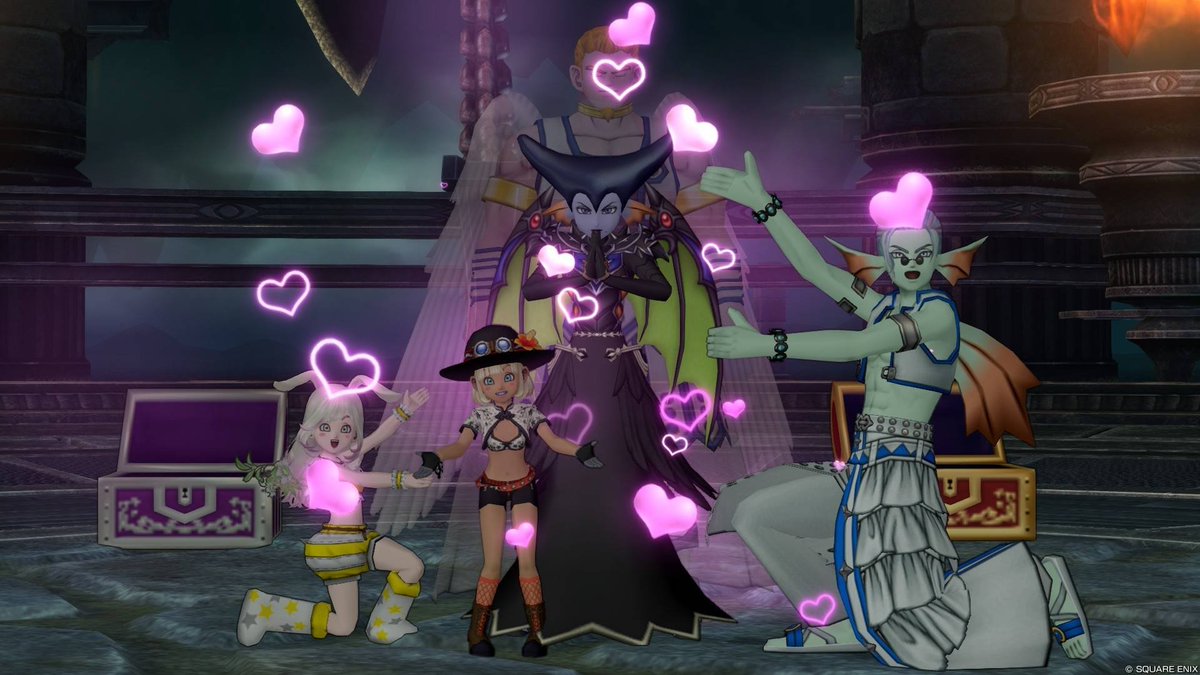 ainadayo_dqx's tweet photo. ①大魔王様僧侶デビューおめでとう🎊
②寝落ちの大魔王様を探せ(ウォルド地方)
いつか勝利おめでとう👏 https://t.co/7CpKJi4Nya