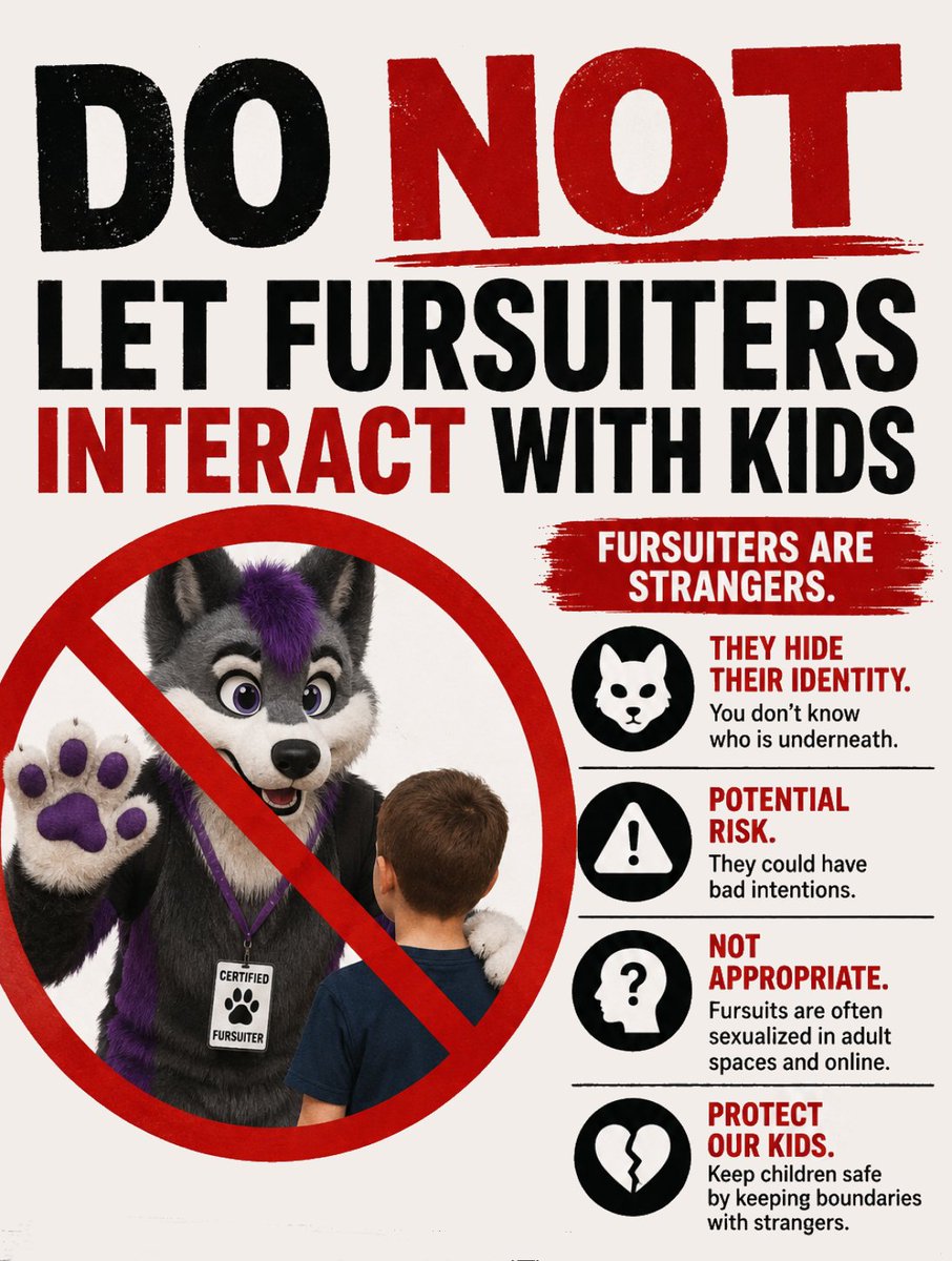 furryexposed's tweet photo. ATTENTION ALL FURSUITERS

#Fursuitfriday https://t.co/41MPS6SbzB