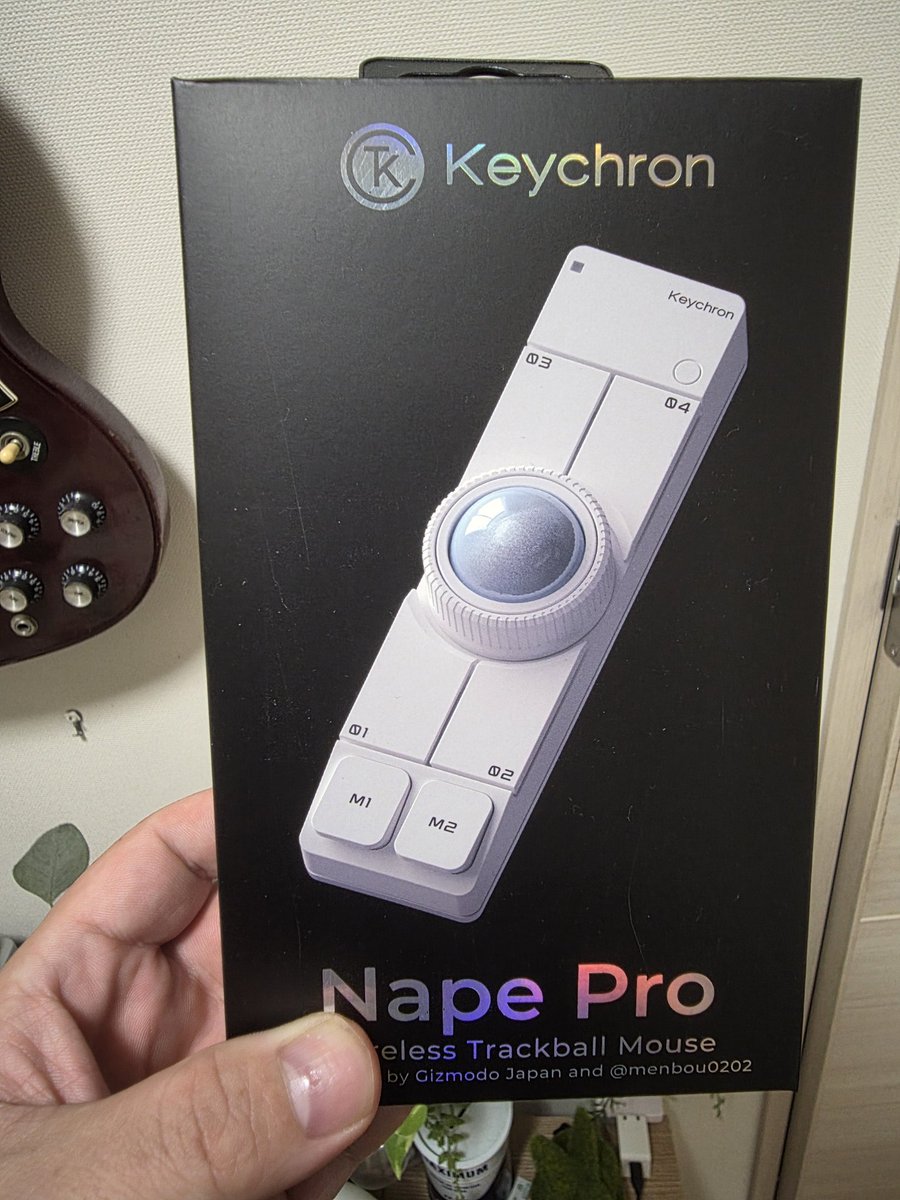dosyuun's tweet photo. Keychron Nape Pro届いた https://t.co/HSt2M3aLRo