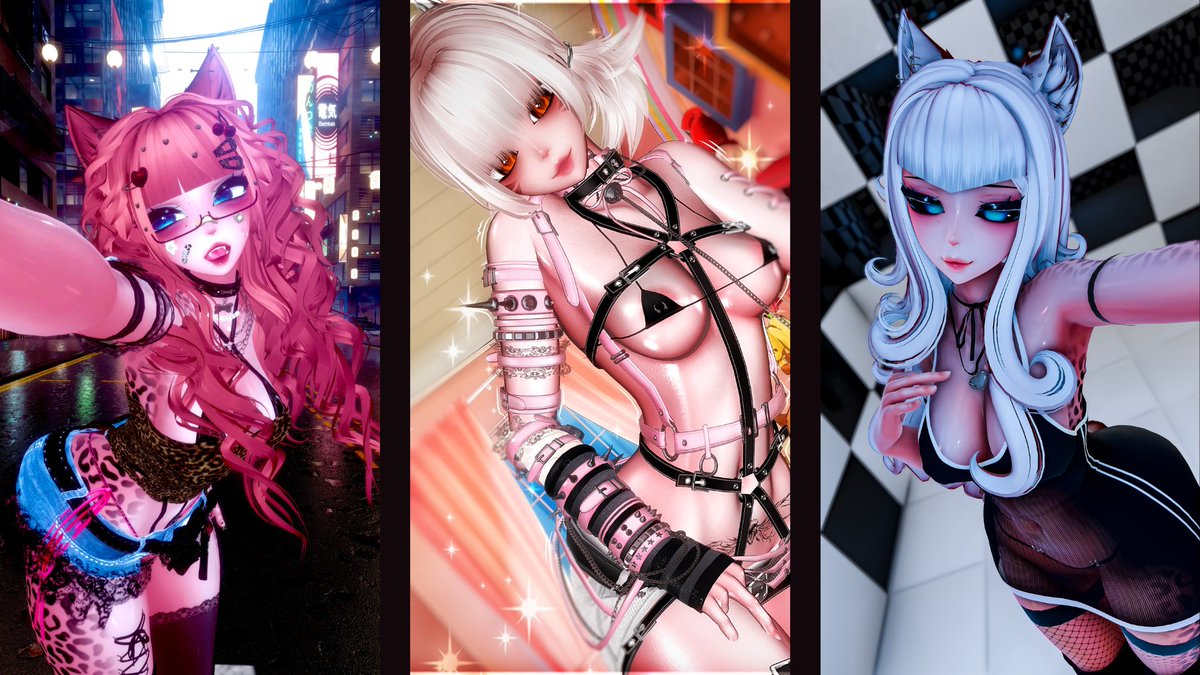 CatVeinss's tweet photo. IN HONOUR OF NAMII'S RELEASE I WILL BE DOING A GIVEAWAY TEE HEHE ONE WILL BE FOR HER AND THE OTHER WILL BE AN AVI OF CHOICE

How to Enter:
 ❗️Like & Retweet this post + join discord 

https://t.co/YkIzaF9Hc3

2 Winners will be randomly selected good luck!
Ends: June 28, 2026 9:20 PM

#VRChat #Giveaway #VRChatAvatar #VRCAvatar