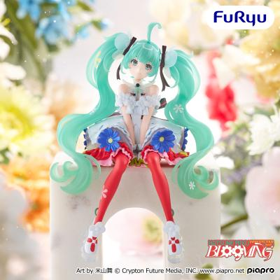 central_804's tweet photo. 【プライズ情報】
「初音ミク　ぬーどるストッパーフィギュア　初音ミクJAPAN　LIVE　TOUR　2025　～BLOOMING～」
入荷しました！地下1階にて展開中です！
＃初音ミク
＃ゲームプラザセントラル八王子店 https://t.co/G3JRUx23SW