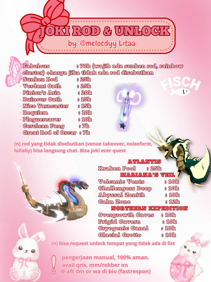 melocdyy's tweet photo. Rod, Place lain yang gaada di list bisa pm aja https://t.co/OwKG5e8oDj
