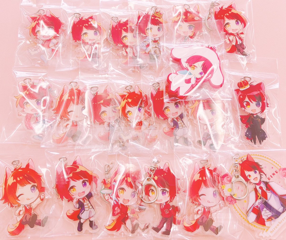 📢✨新着グッズ入荷情報✨📢 🎀すとぷり…莉犬くん キーホルダー