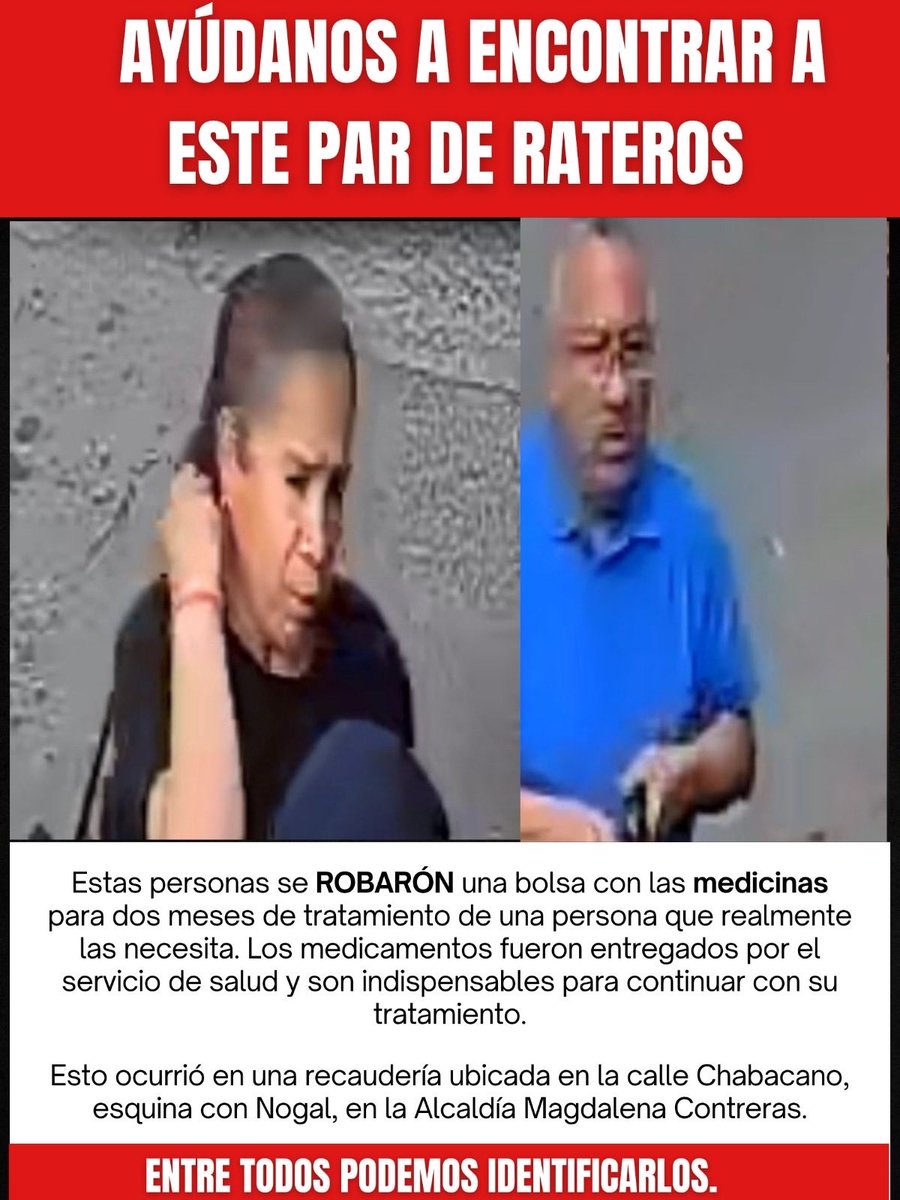 Lujan101286's tweet photo. @c4jimenez Cuídense de esta pareja de rateros en la alcaldía Magdalena Contreras. https://t.co/r5CoVJCndZ